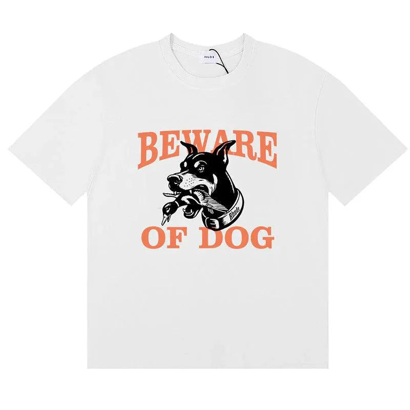 Rhude Beware of Dog Logo Tee