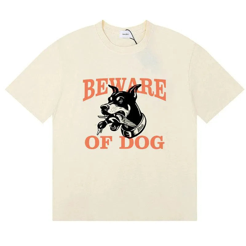 Rhude Beware of Dog Logo Tee