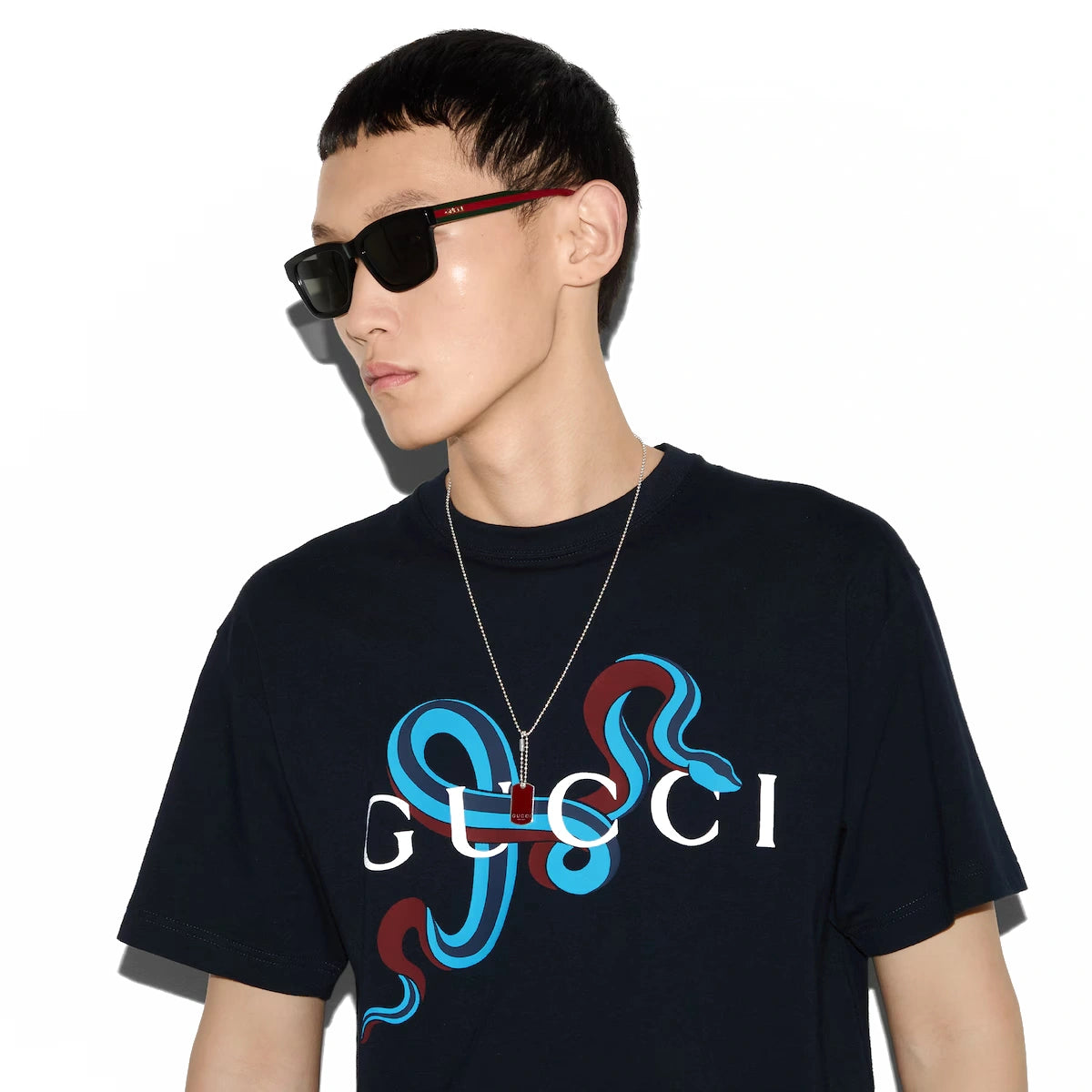 Gucci Printed Medium Cotton Jersey T-shirt