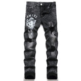 Amiri Skinny Jeans Black Angel