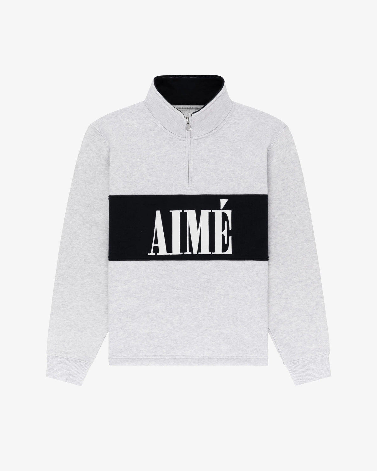 Aimé Leon Dore Quarter Zip Pullover 'Silver Mix'