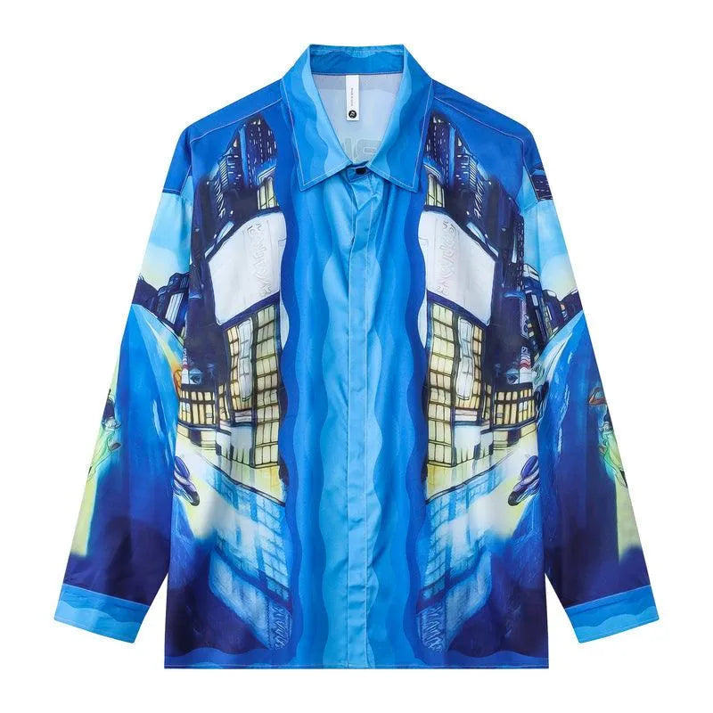 Casablanca Tokyo Night Silk Shirt