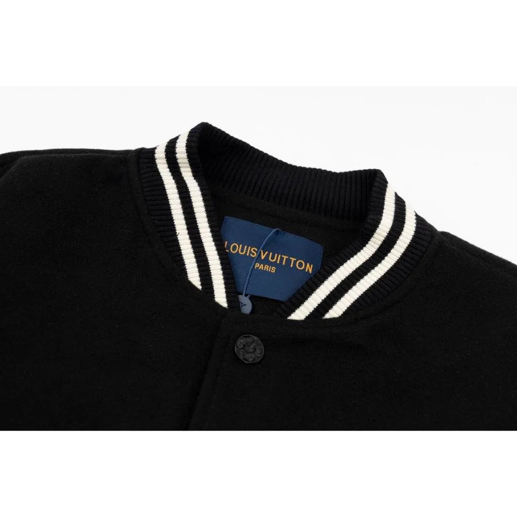 Louis Vuitton Square Blue Collegiate Jacket