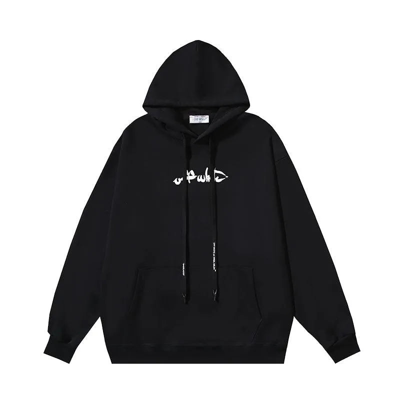 Off-White Black Paint Arrow Hoodie