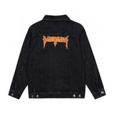 Balenciaga Jeans Logobrand Rock Jacket