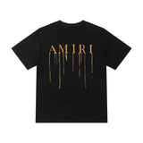 Amiri Logo Printed Crewneck Tee