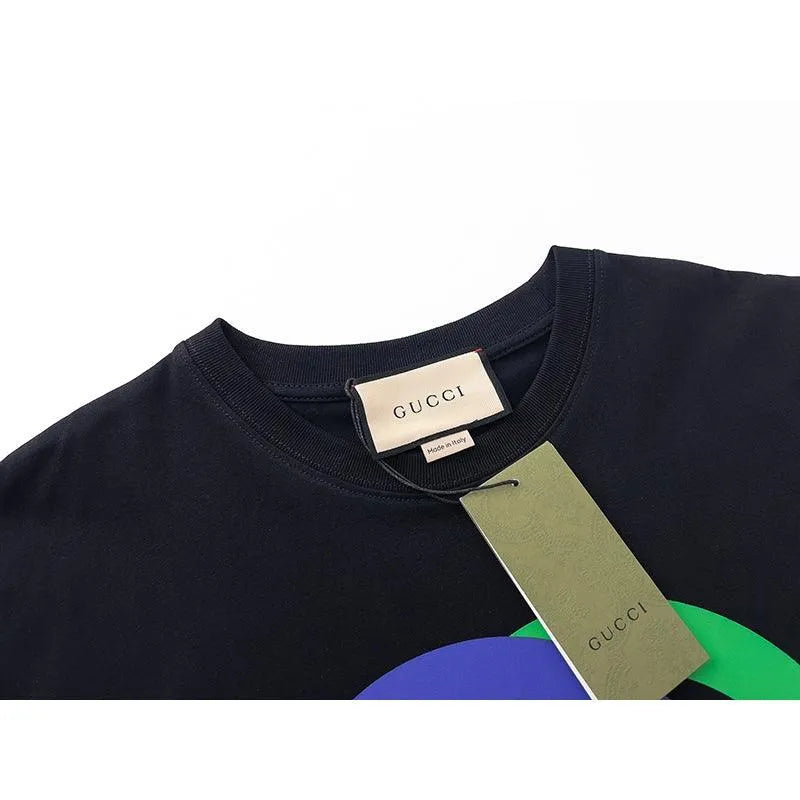 Gucci Round GG Cotton Black T-Shirt