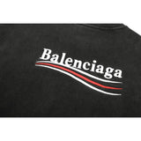 Balenciaga Hoodie Sweatshirt with Political Campaign Theme