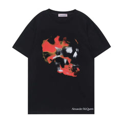 Alexander McQueen T-shirt: Obscured Skull Black