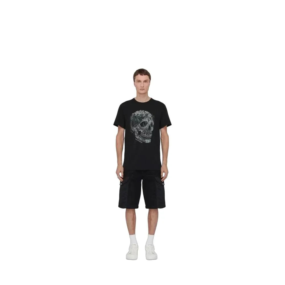 Alexander McQueen T-Shirt Crystal Skull Black