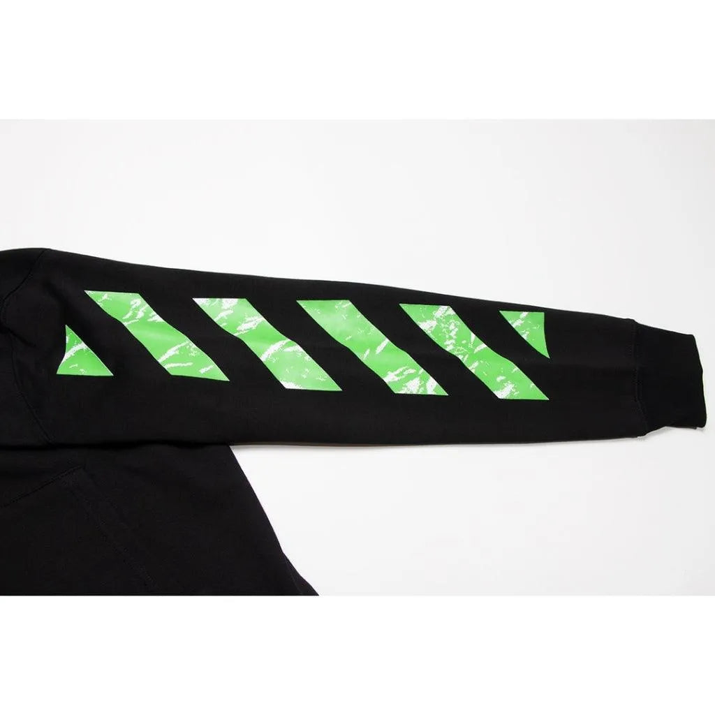 Off-White Hoodie HD2023 Neon Green