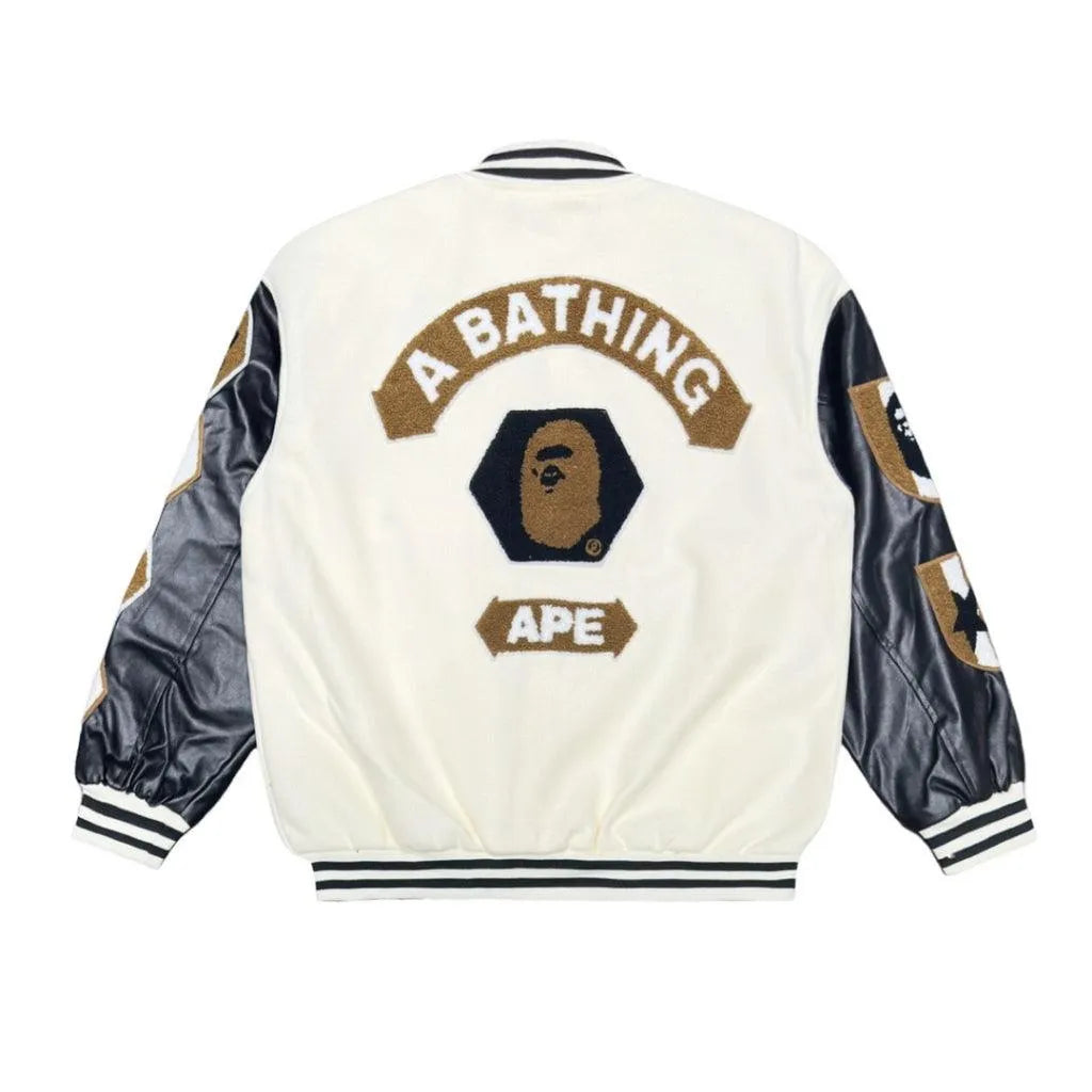 BAPE A Bathing Ape Collegiate Jacket