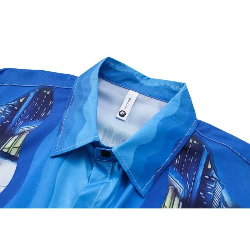 Casablanca Tokyo Night Silk Shirt