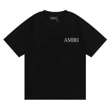 Amiri Black Leaves Cannabis Tee