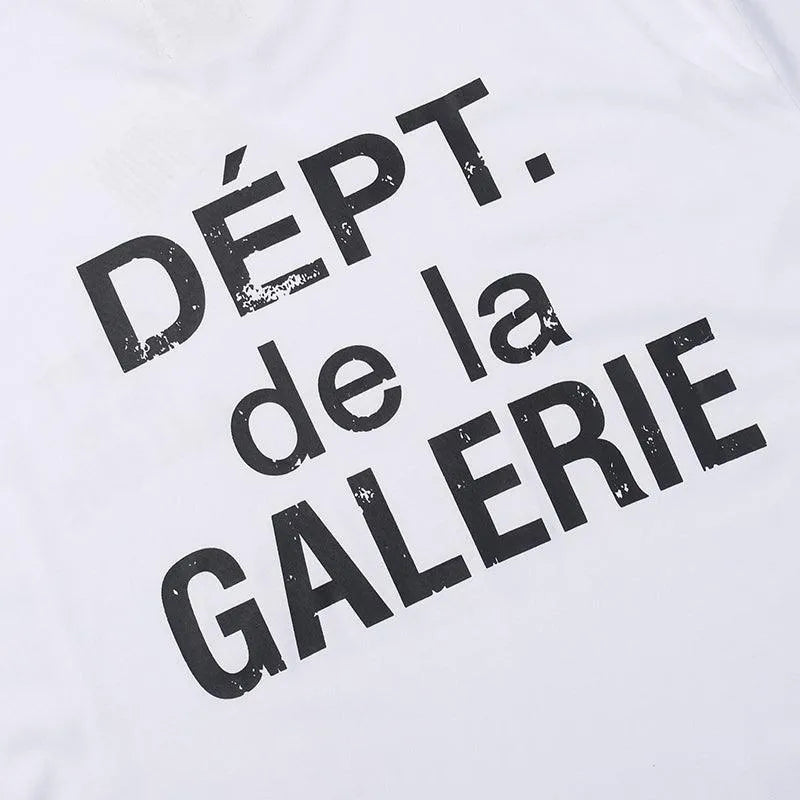 Gallery Dept. White Logobrand T-Shirt