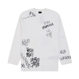 Balenciaga Graffiti White Tee