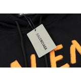 Balenciaga BB Logo Black Fleece Sweatshirt