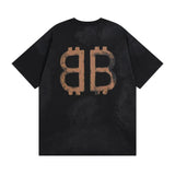 Balenciaga Crypto BB Black T-shirt