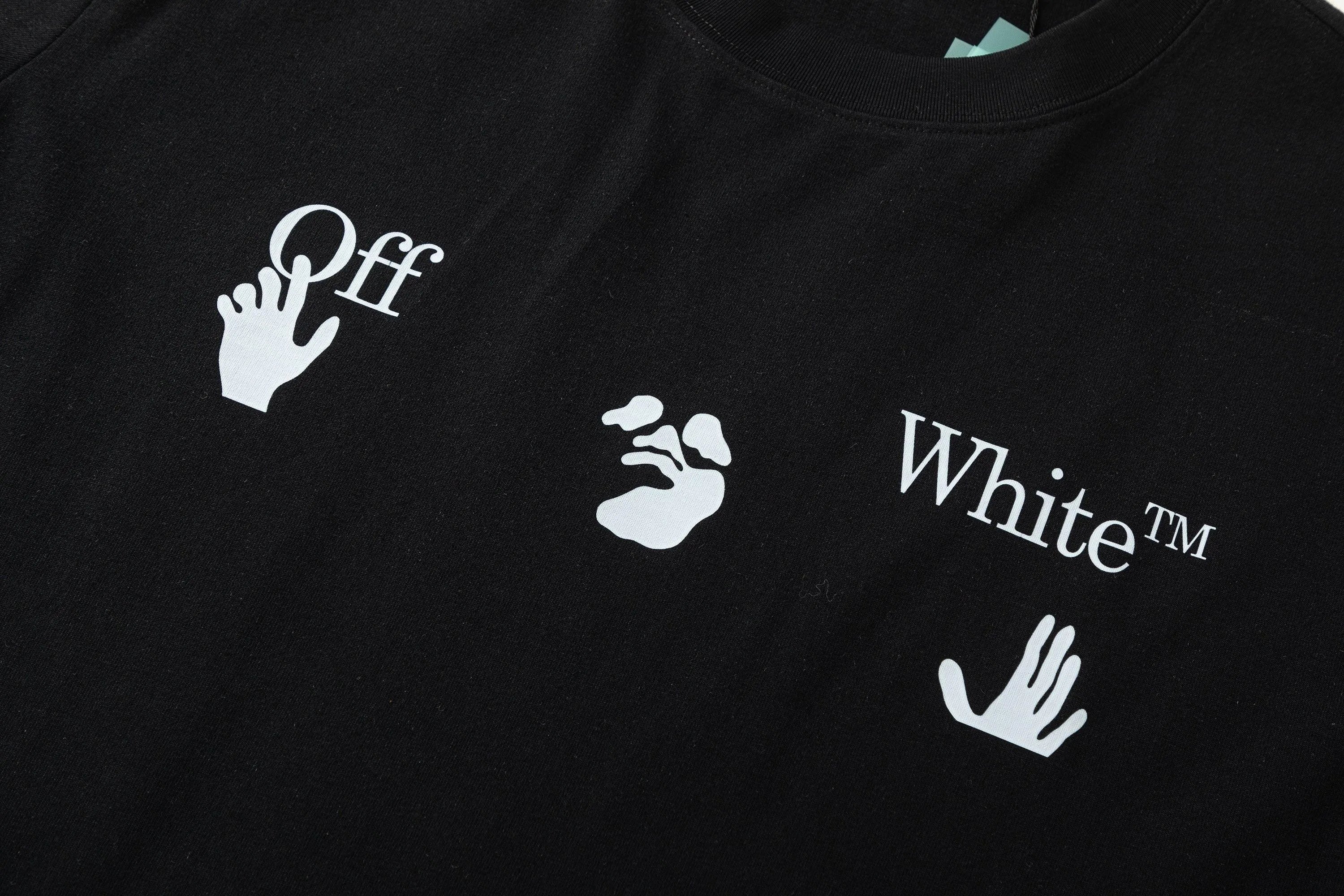 Off-White Blue Marker S/S Over Tee