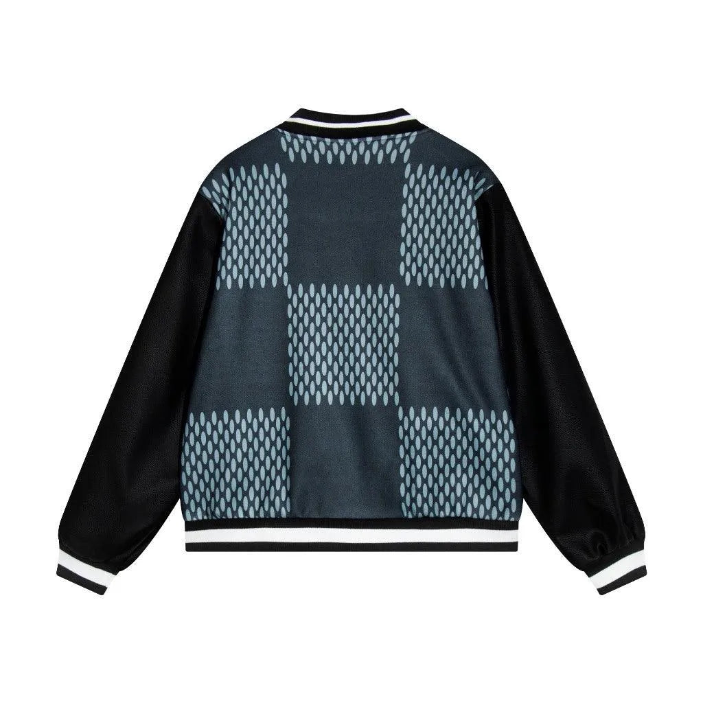 Louis Vuitton Square Blue Collegiate Jacket