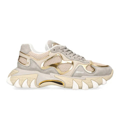 Balmain B-East Sneaker Low Gold Beige