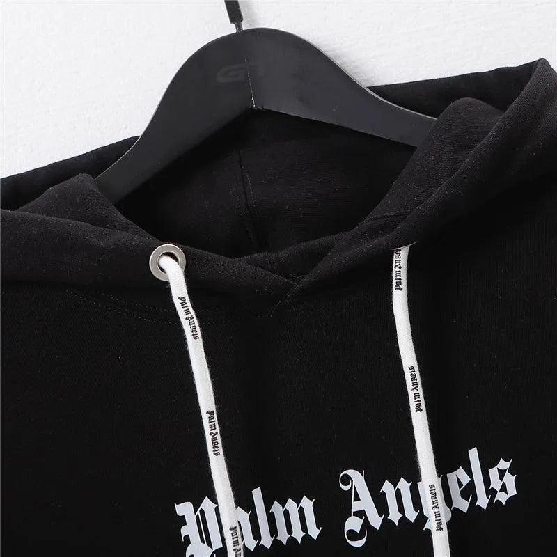 Palm Angels Logobrand Black Sweatshorts