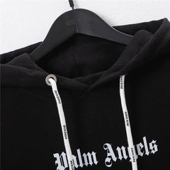 Palm Angels Logobrand Black Sweatshorts