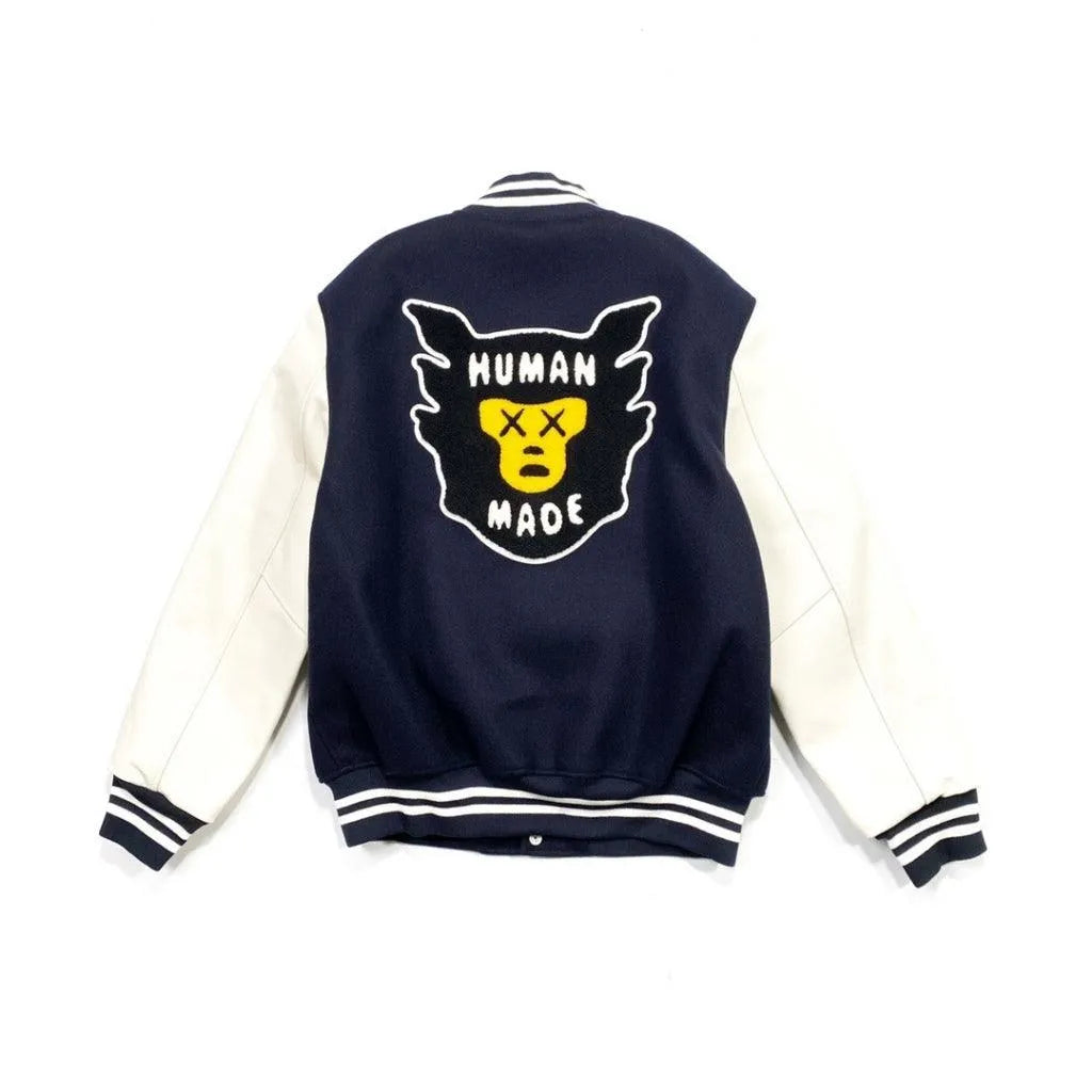 Human Made Vs Kaws Exclusive Collegiate Jacket