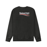 Balenciaga Hoodie Sweatshirt with Political Campaign Theme