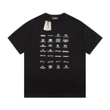 Balenciaga Archives Logo Black T-shirt