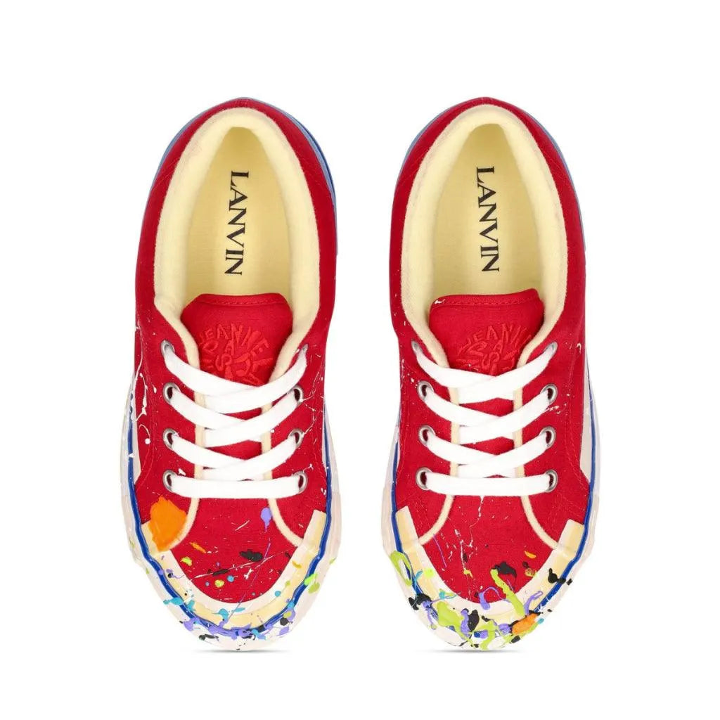 Lanvin Casual Vulcanized X Gallery Dept Paint Sneaker