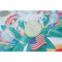 Casablanca Palm Spring Tennis Club Cuban Collab Silk Shirt