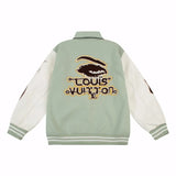 Louis Vuitton Green Collegiate Jacket