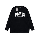 Balenciaga City Paris Black Fleece Sweatshirt