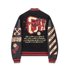 Off-White Ac Milan Varsity Jacket