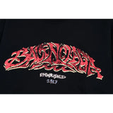 Balenciaga Logobrand Black Molton Sweatshirt