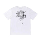 Amiri Angel Graphic Logo Tee