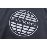 Balenciaga 2023 Logobrand Fleece Sweatshirt