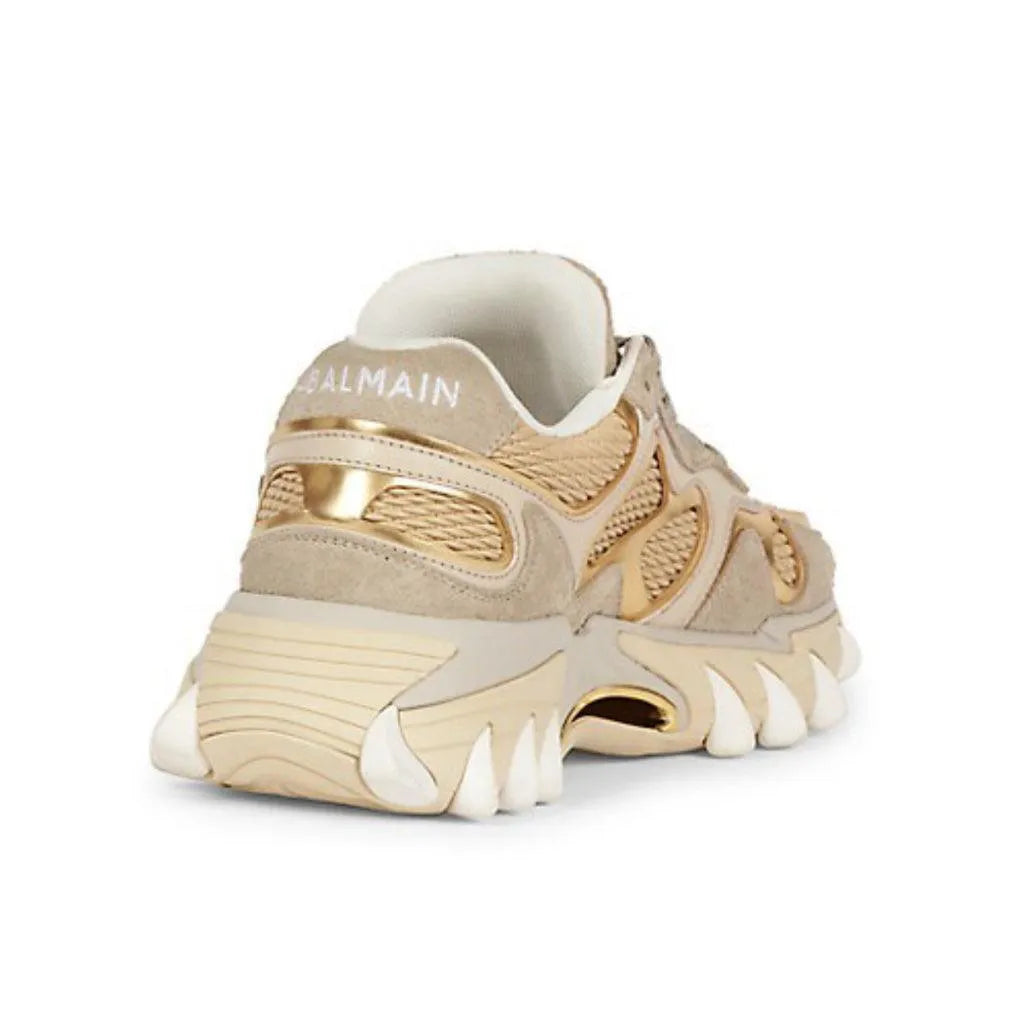 Balmain B-East Sneaker Low Gold Beige