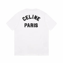 Celine in Paris Logobrand White T-shirt